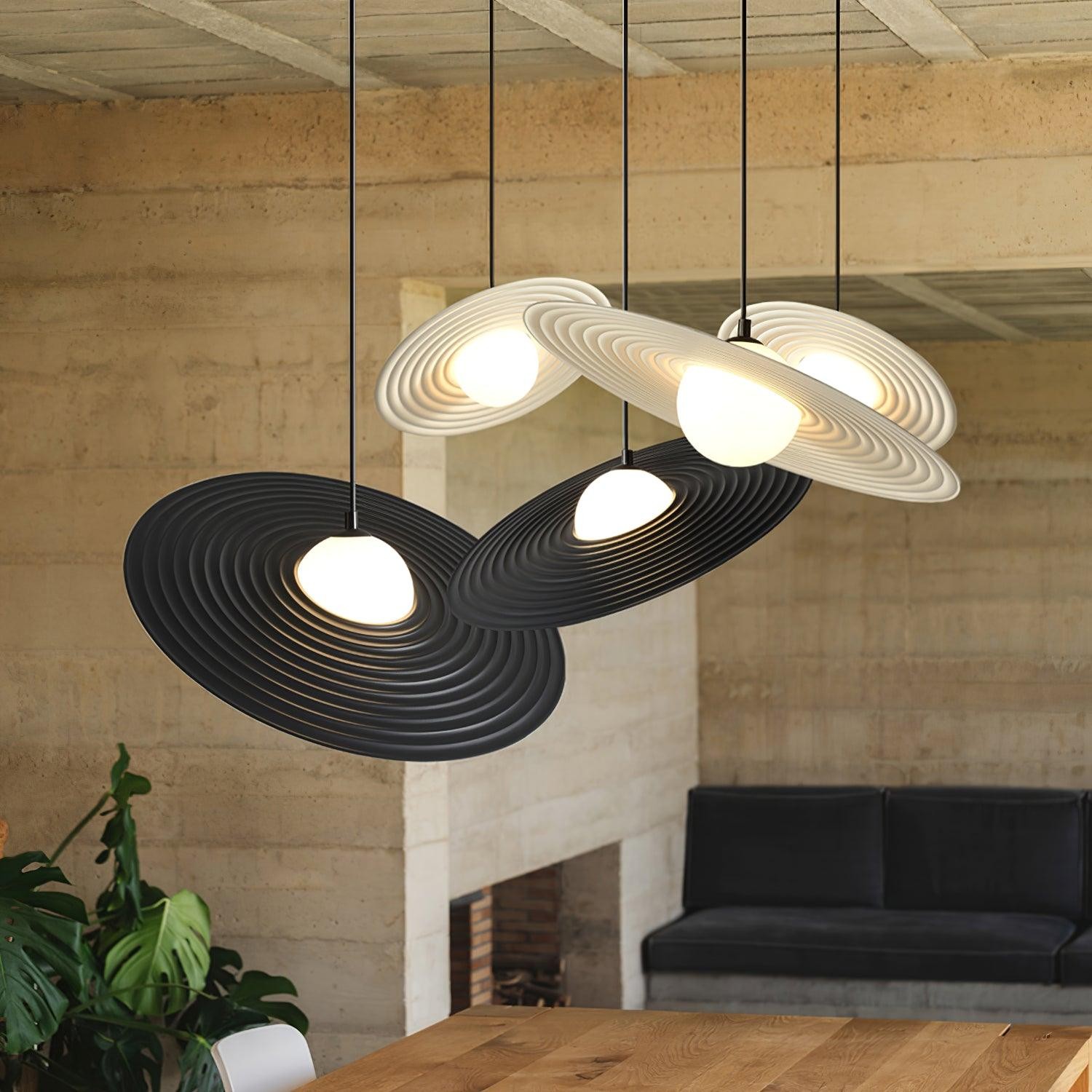 Creatieve schijfvormige hanglamp HL707