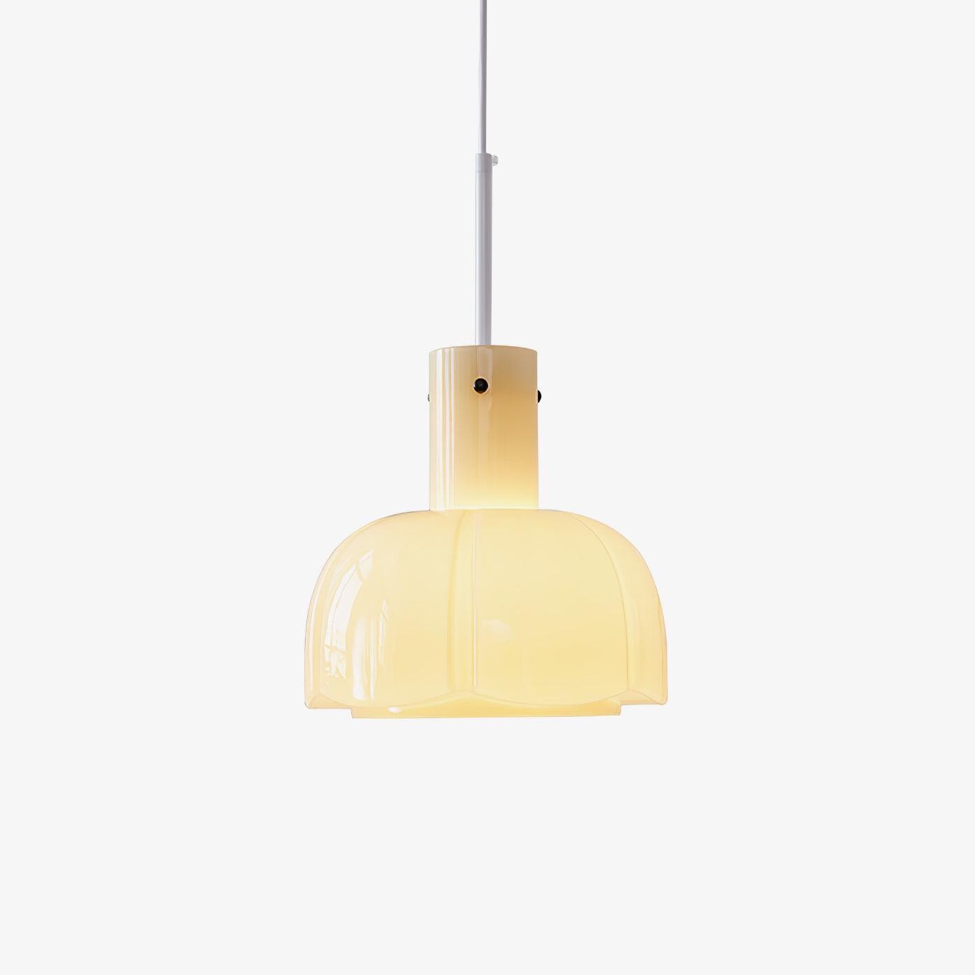 Middeleeuwse stijl glazen knop hanglamp HL619