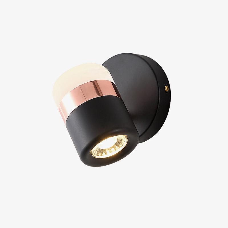 Verstelbare glazen wandlamp HL2931