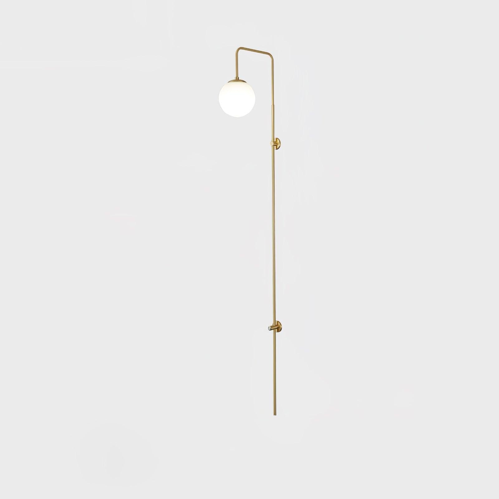 Globe Messing Wandlamp HL534