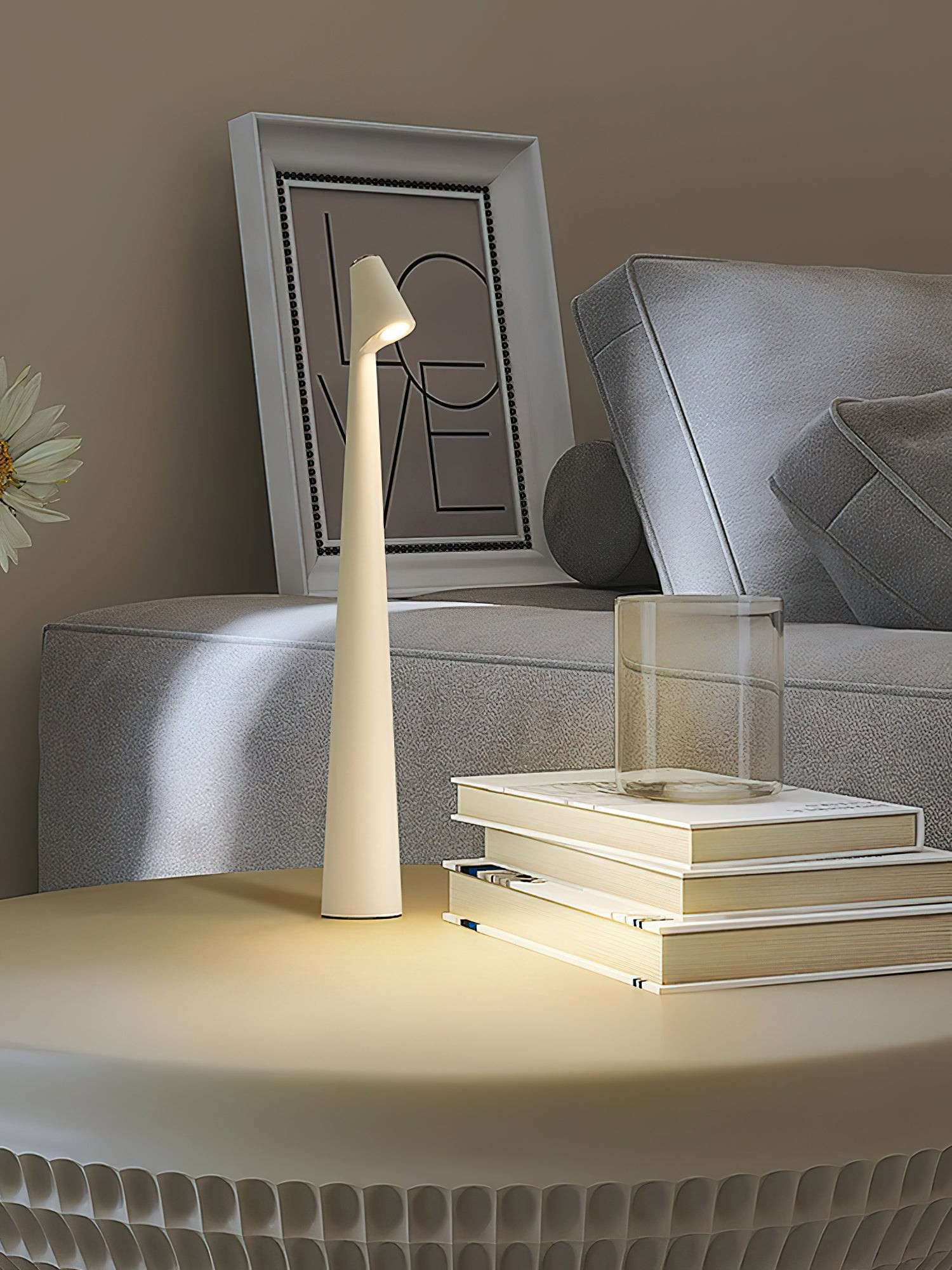 Creatieve hoge draagbare tafellamp HL343