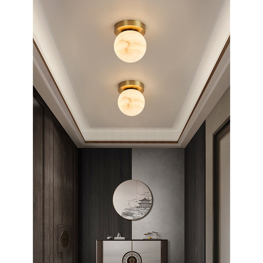 Melange alabaster plafondlamp HL3049