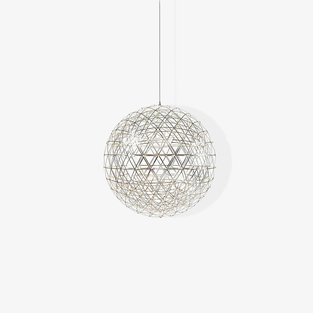 Zilveren Spark Ball hanglamp HL1407