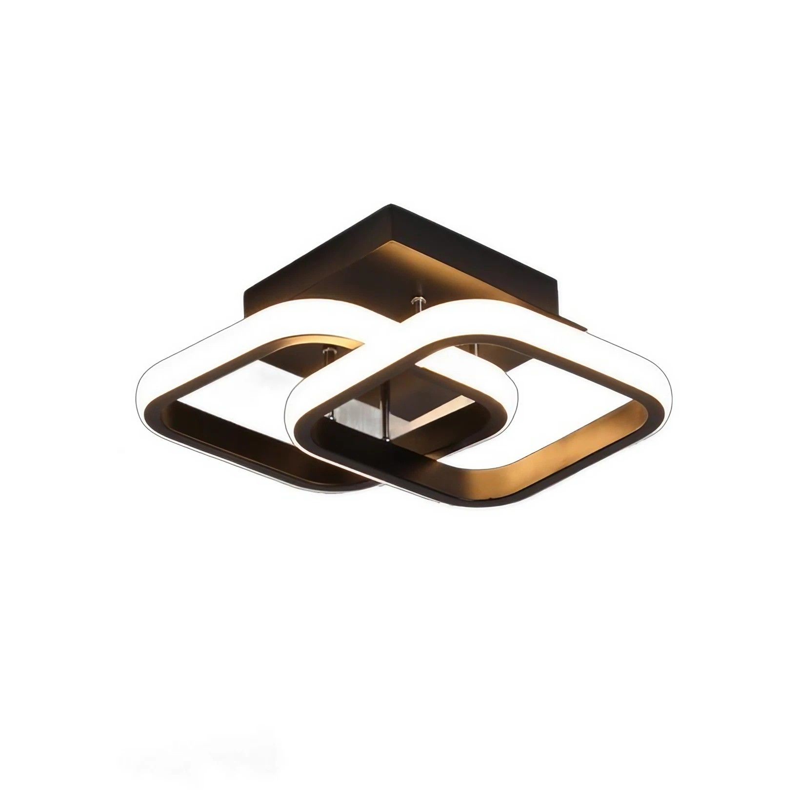 Nordic Ribbon gekruiste cirkel plafondlamp HL195