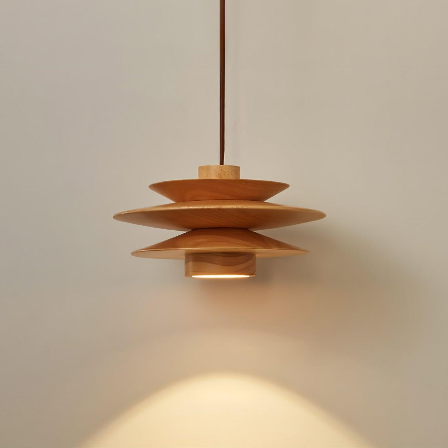 Meerlaagse schijfvormige hanglamp HL511
