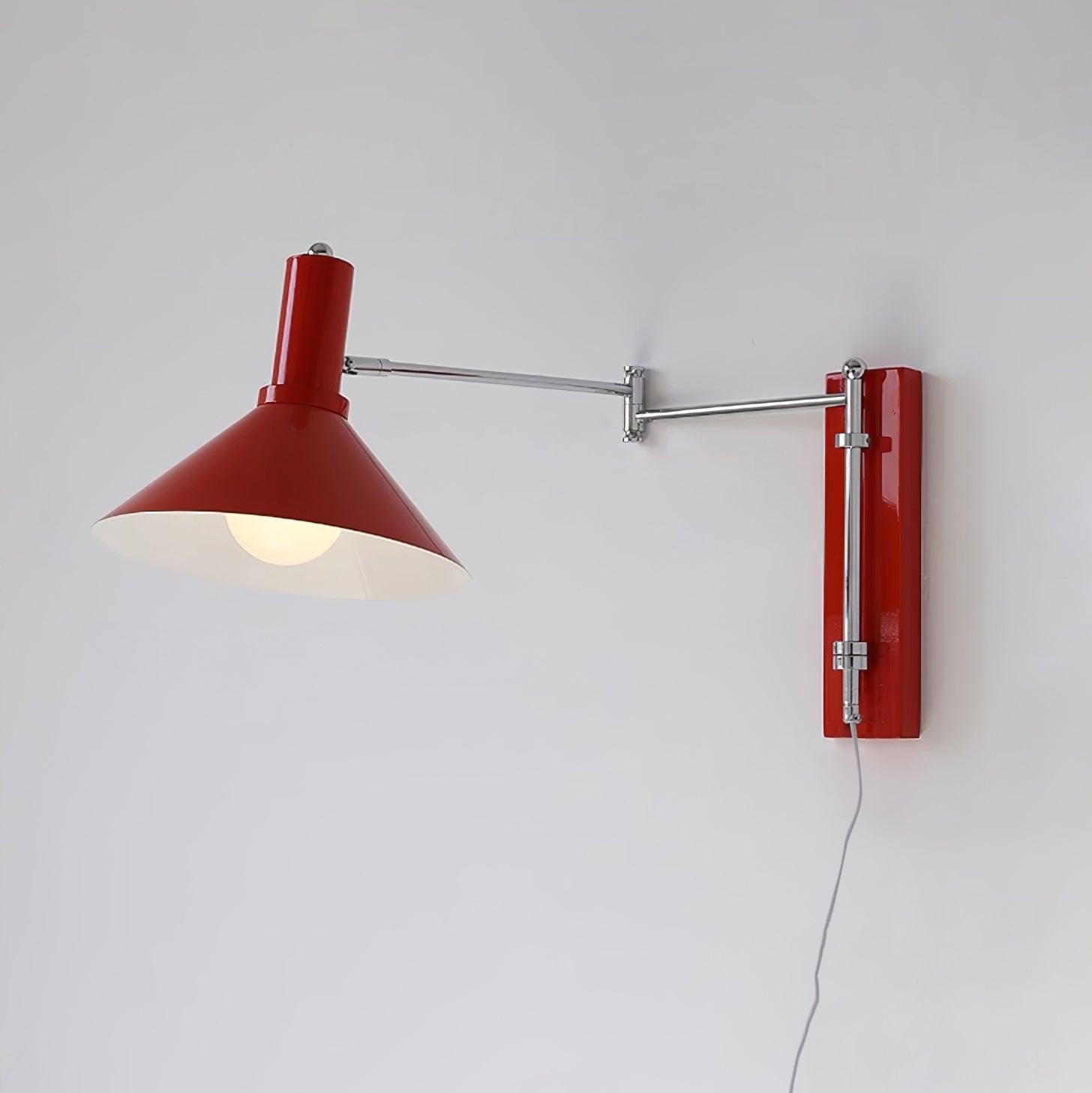 Klassieke moderne verstelbare leeslamp met zwenkarm HL630
