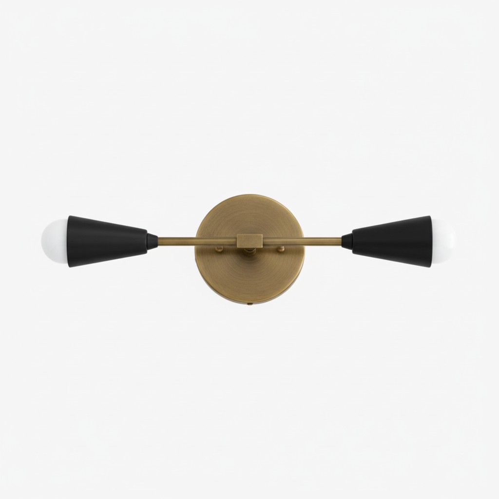 Mobilux Line Minimalistische Badkamerlamp - Mid Century Badkamerlamp HL1677