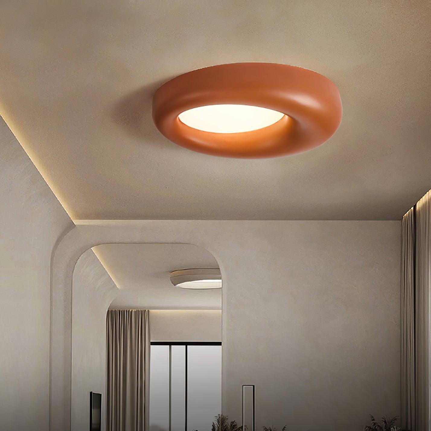 Center Offset Concentric Circle Acryl Plafondlamp HL821