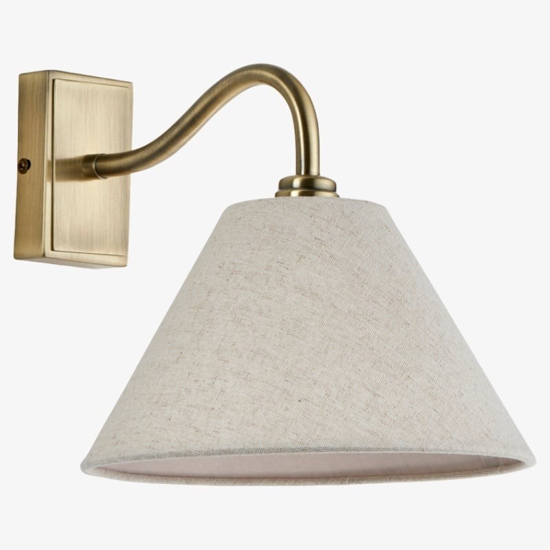 Lumweve wandlamp - geplooide kap, verfijnde wandlamp voor gang en studeerkamer HL2111
