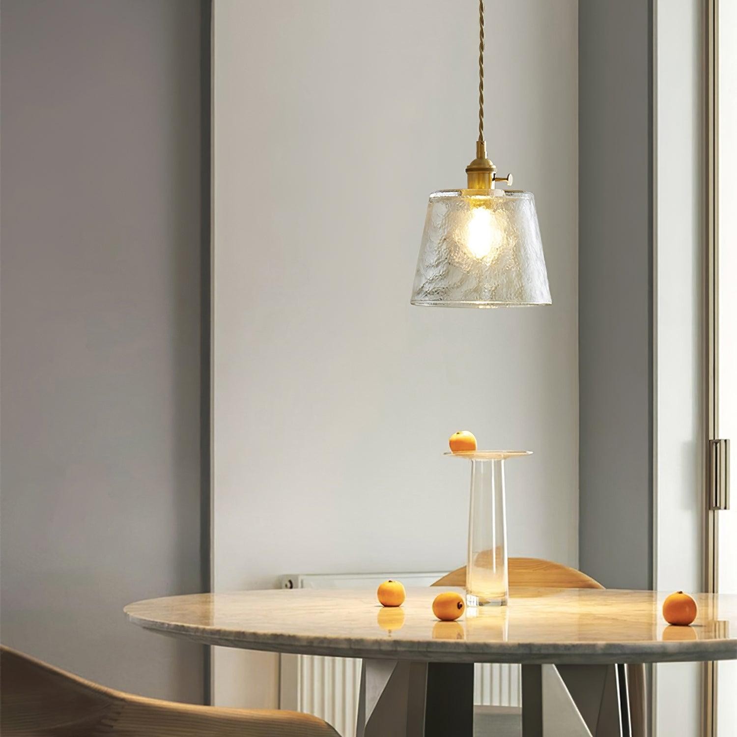 Nordic eenvoudige glazen beker hanglamp HL530