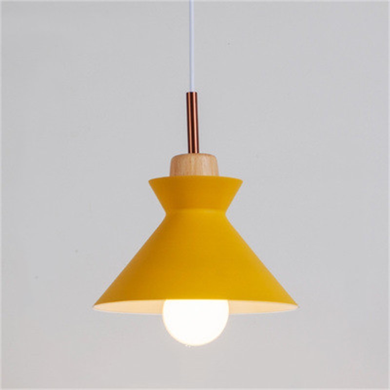 Scandinavische MULTI Metaal Hout Macaroon Hanglamp voor Keuken HL88