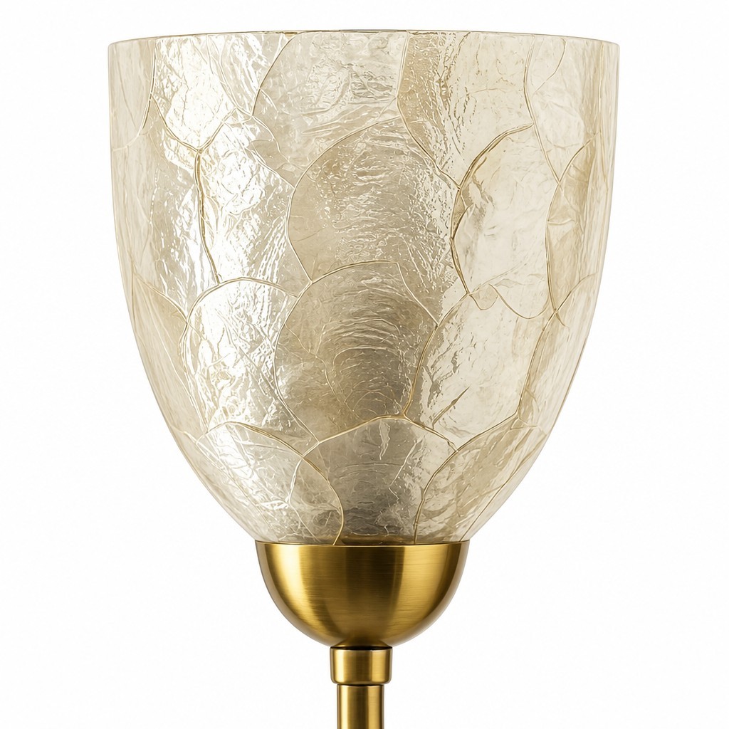 Nacrelith wandlamp - Moderne Capiz schelplamp voor de slaapkamer HL3565