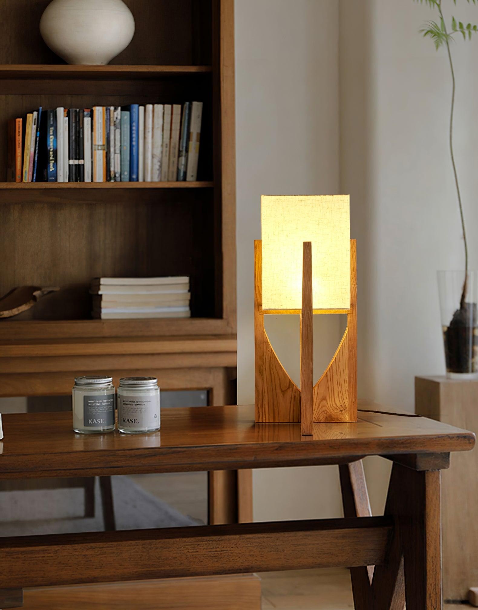 Vintage Wabi-stijl vloerlamp HL443