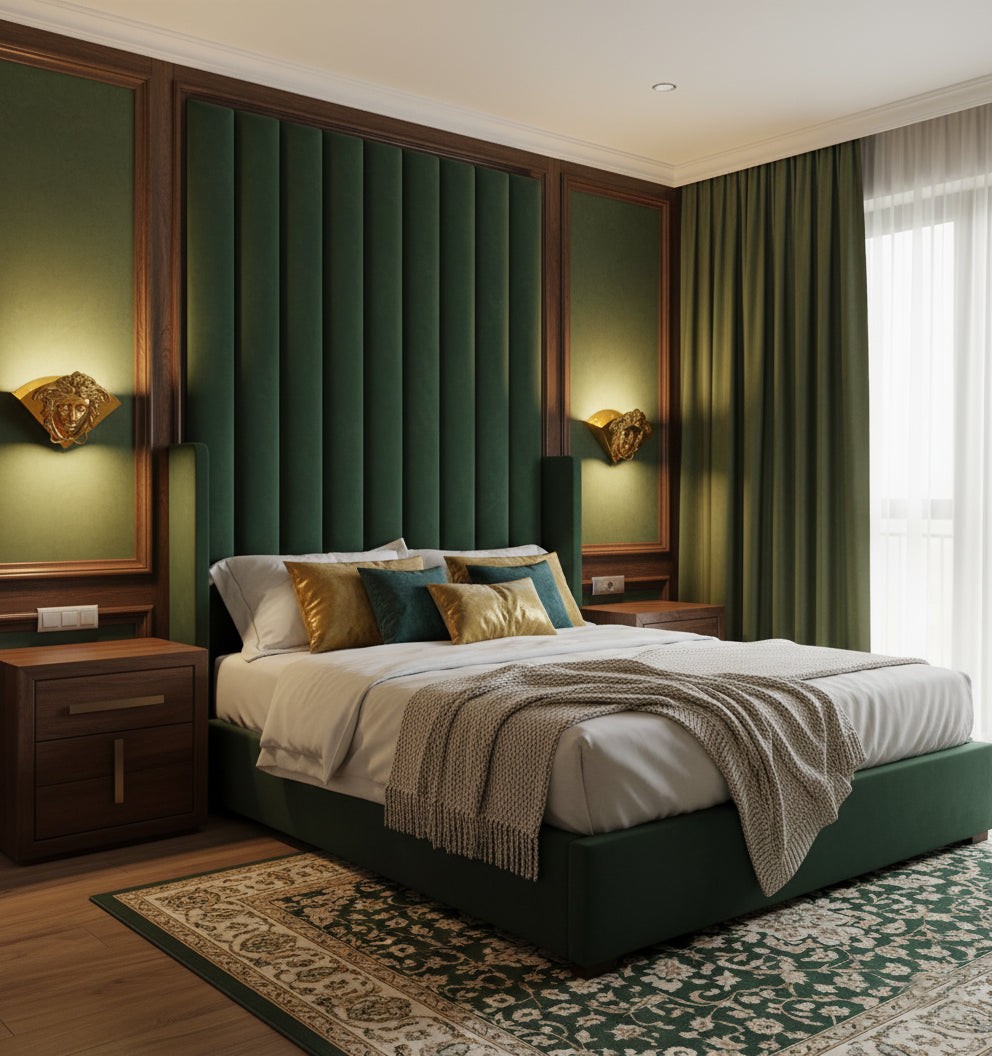 Sfinx messing wandlamp HL3297
