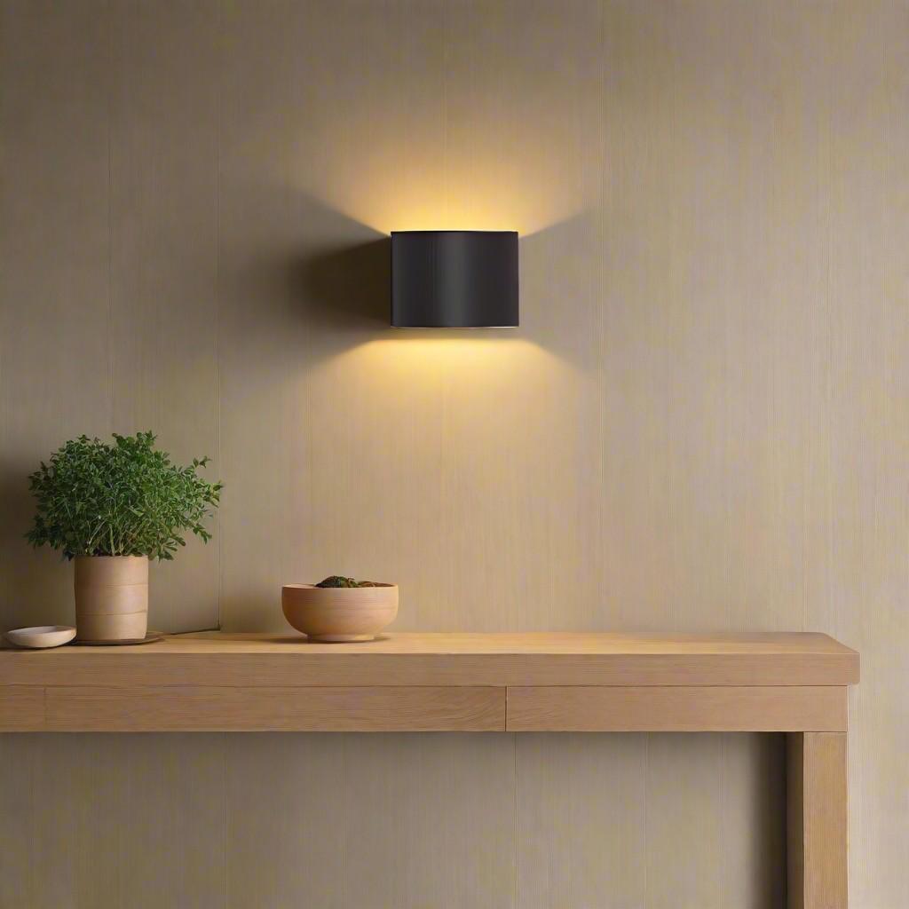 Minimalistische kubusvormige aluminium moderne LED-wandlamp HL3339