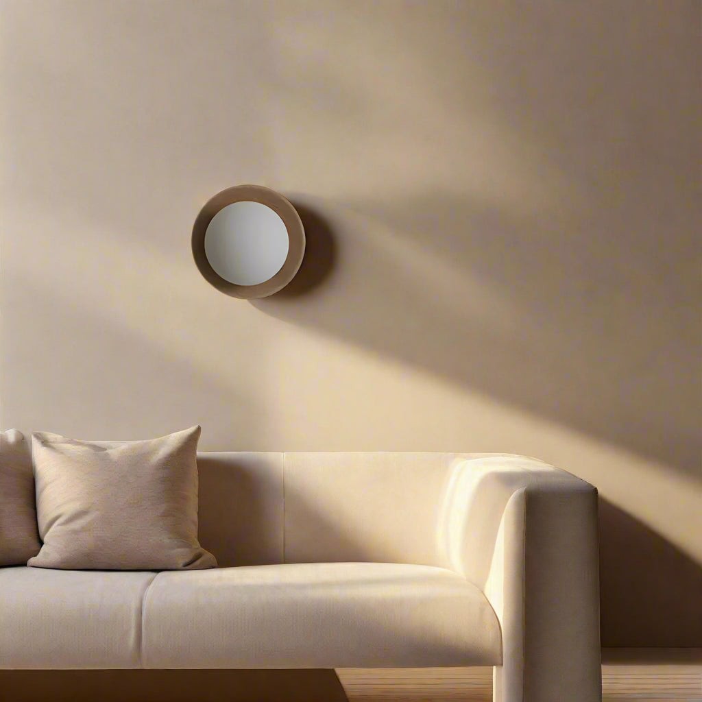 Scandinavische minimalistische LED-wandlamp van natuurlijk hout HL3333