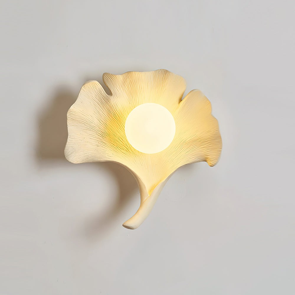 Vintage Ginkgo Blad Hars Wandlamp HL527