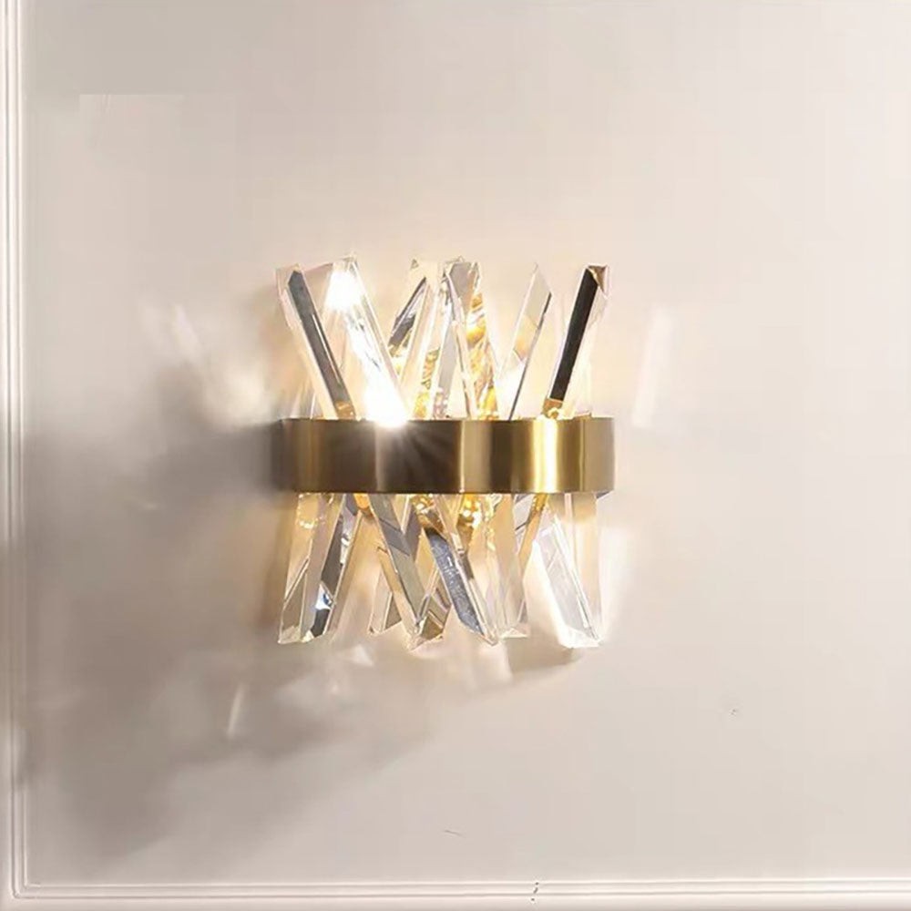 Moderne luxe kristallen wandlamp voor naast het bed HL962