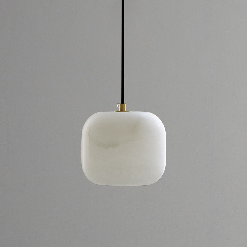 Alabaster hanglamp voor naast het bed HL2976
