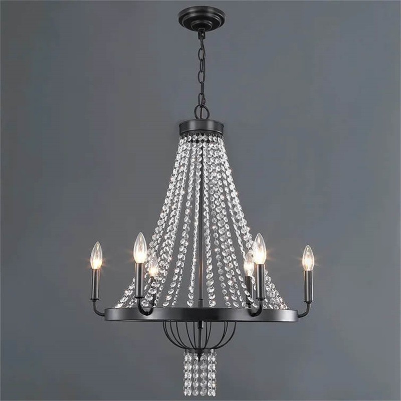 Moderne Luxe Metalen Kristallen Kroonluchter HL252
