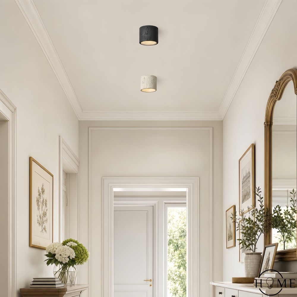 Moderne Wabi-Sabi cilindrische plafondlamp HL513