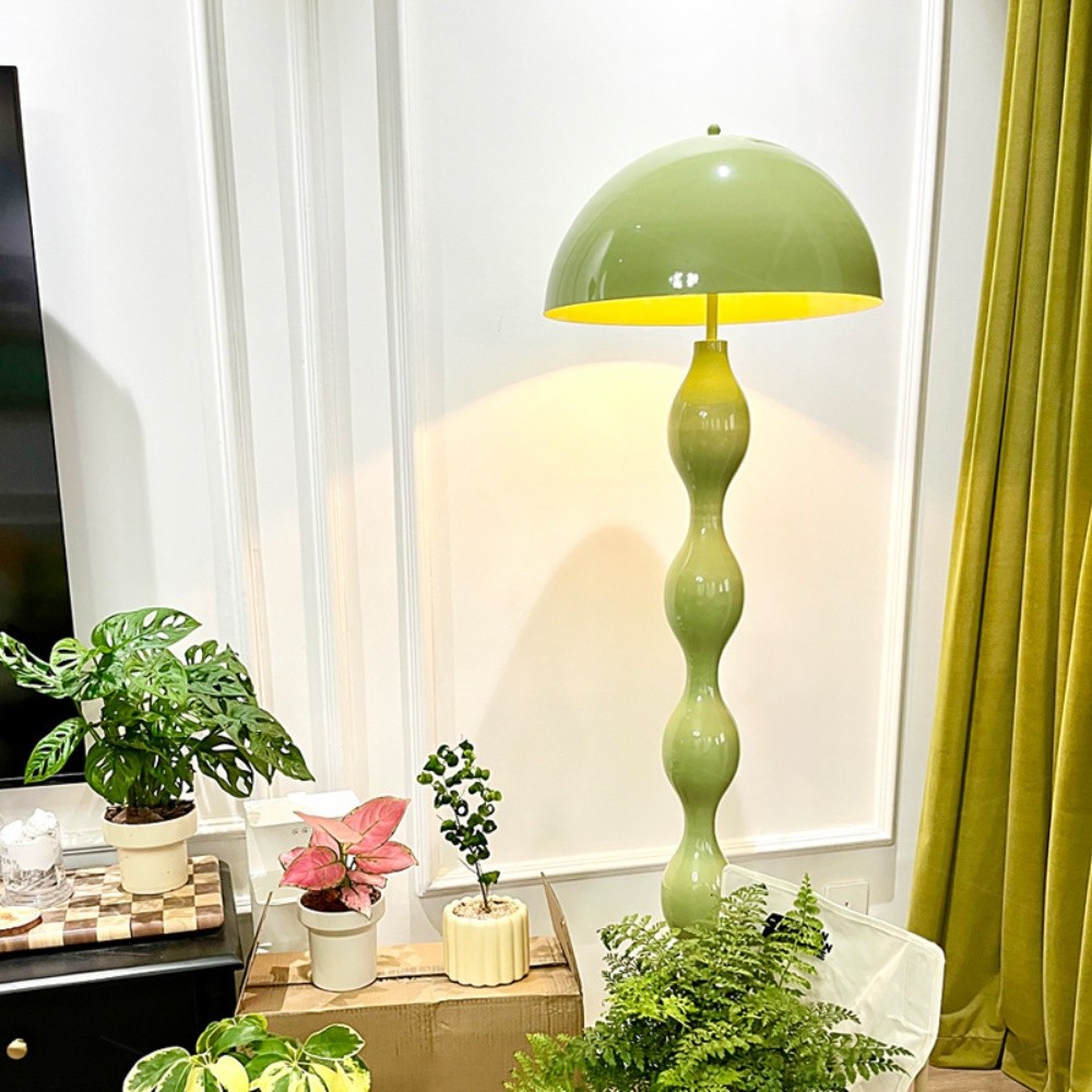 Retro Paddenstoel Bloemknop Vloerlamp HL285