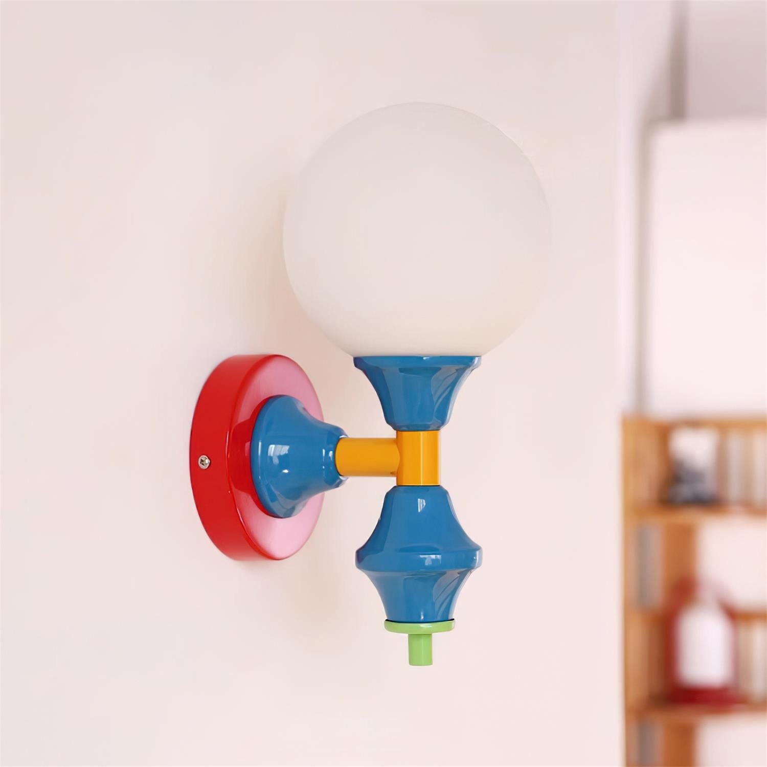 Franse Stijl Gekleurde Wandlamp HL370