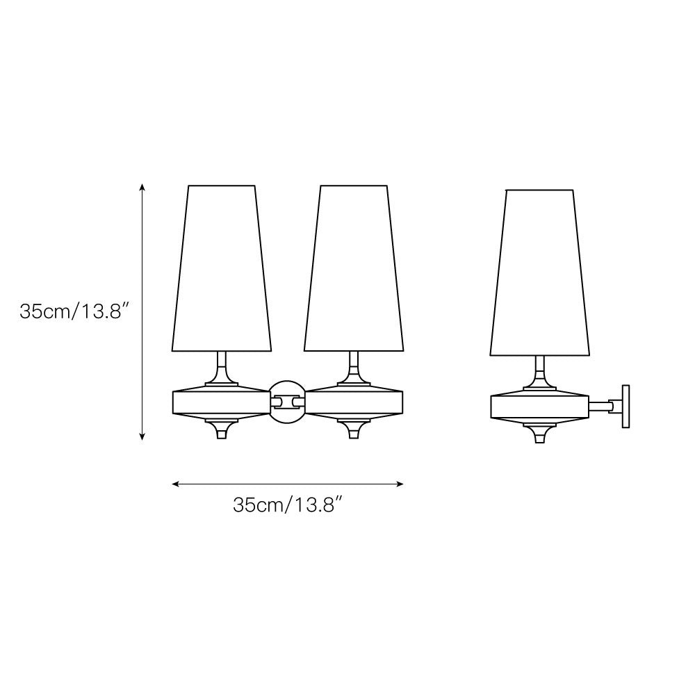 Hour Rho Wandlamp HL1361