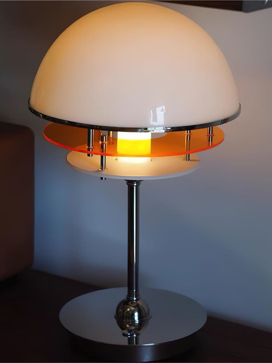 Bauhaus Vintage Stijl Acryl Zonsondergang Tafellamp HL1033
