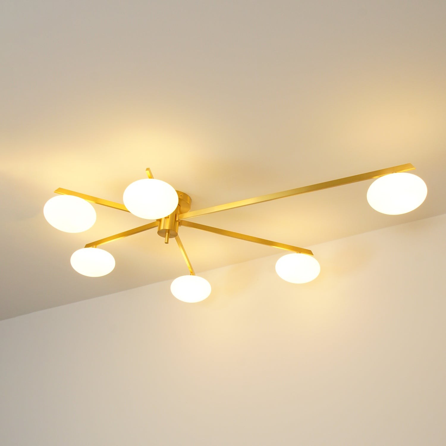 Lambda Minimalistische Nordic Glazen Plafondlamp HL1216