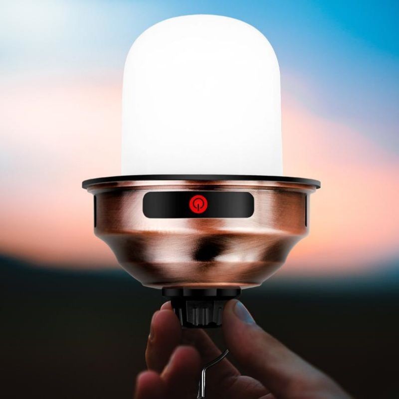 Ourdoor Retro Oplaadbare LED Camping Lantaarn HL79
