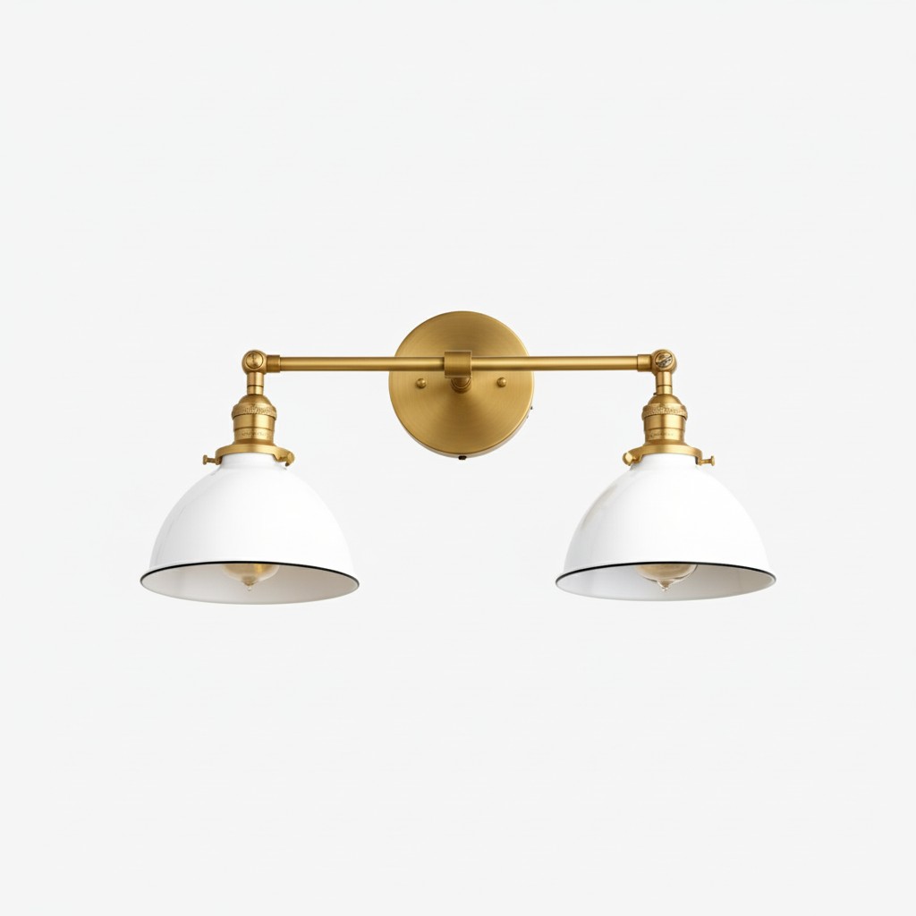Conique Metalen Industriële Badkamerlamp - Moderne Badkamerverlichtingsarmatuur HL1697