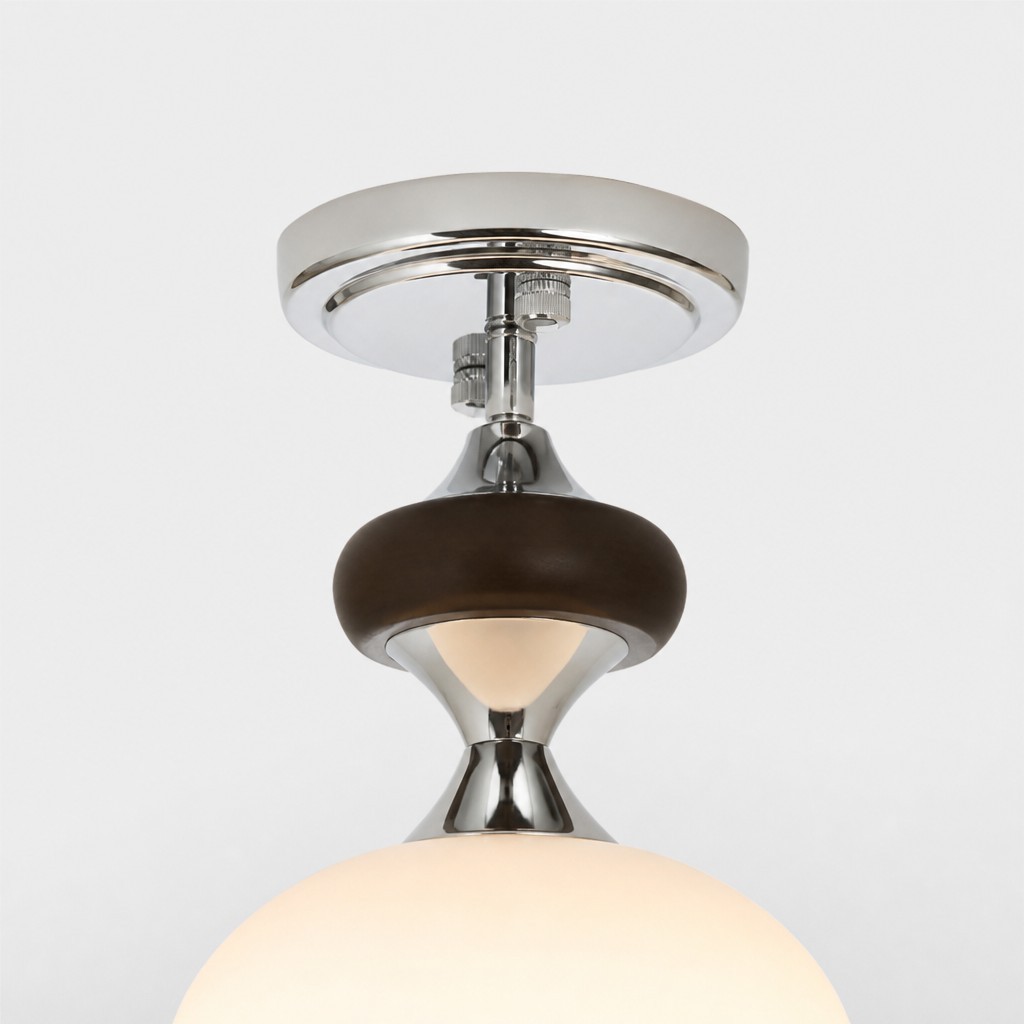 Valesey Mid-Century Modern Plafondlamp - Vintage Design voor Hal of Keuken HL3605