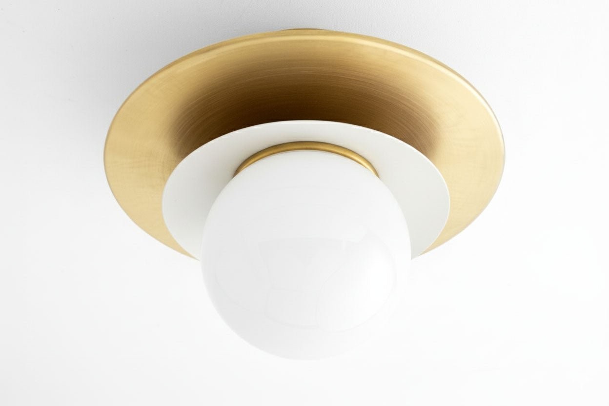 Artivo gelaagde moderne plafondlamp van messing - Stijlvolle woondecoratie HL1765