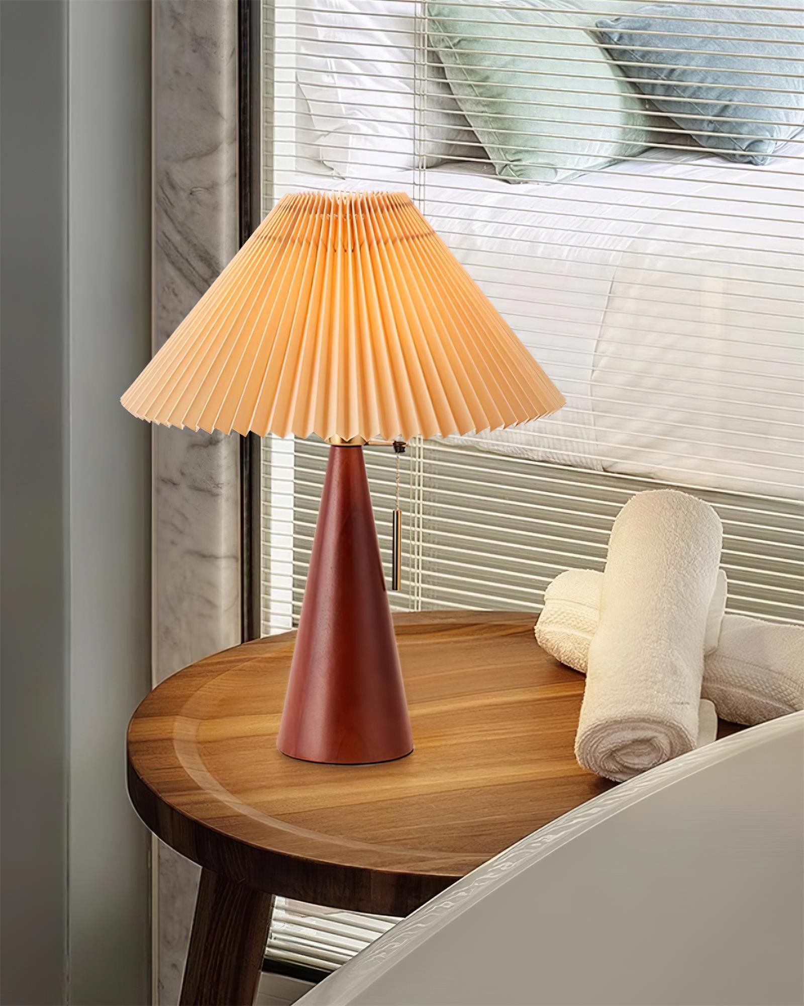 Mode Vintage Houten Tafellamp HL548
