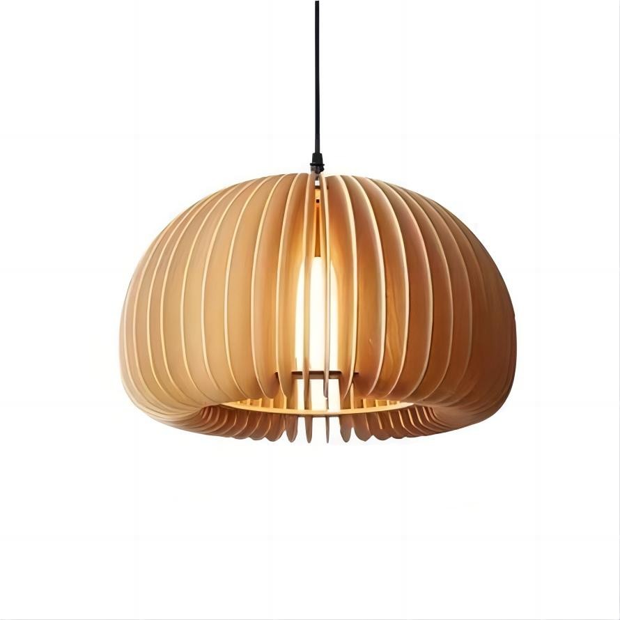 Creatieve Houten Pompoen Hanglamp HL77
