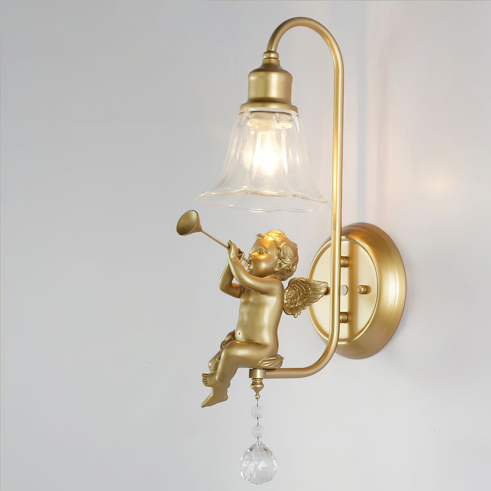 Kunstengel Wandlamp HL1133