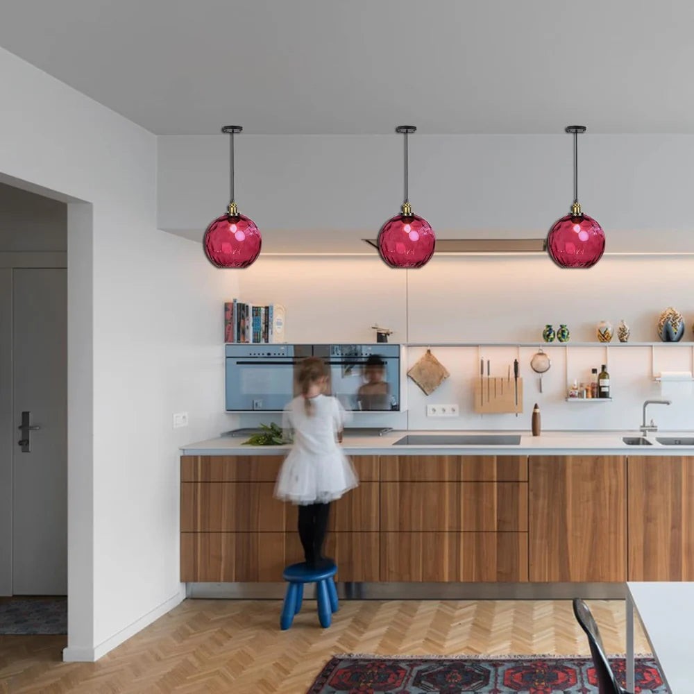 Moderne LED Nordic plafondlamp met glazen bol HL1288