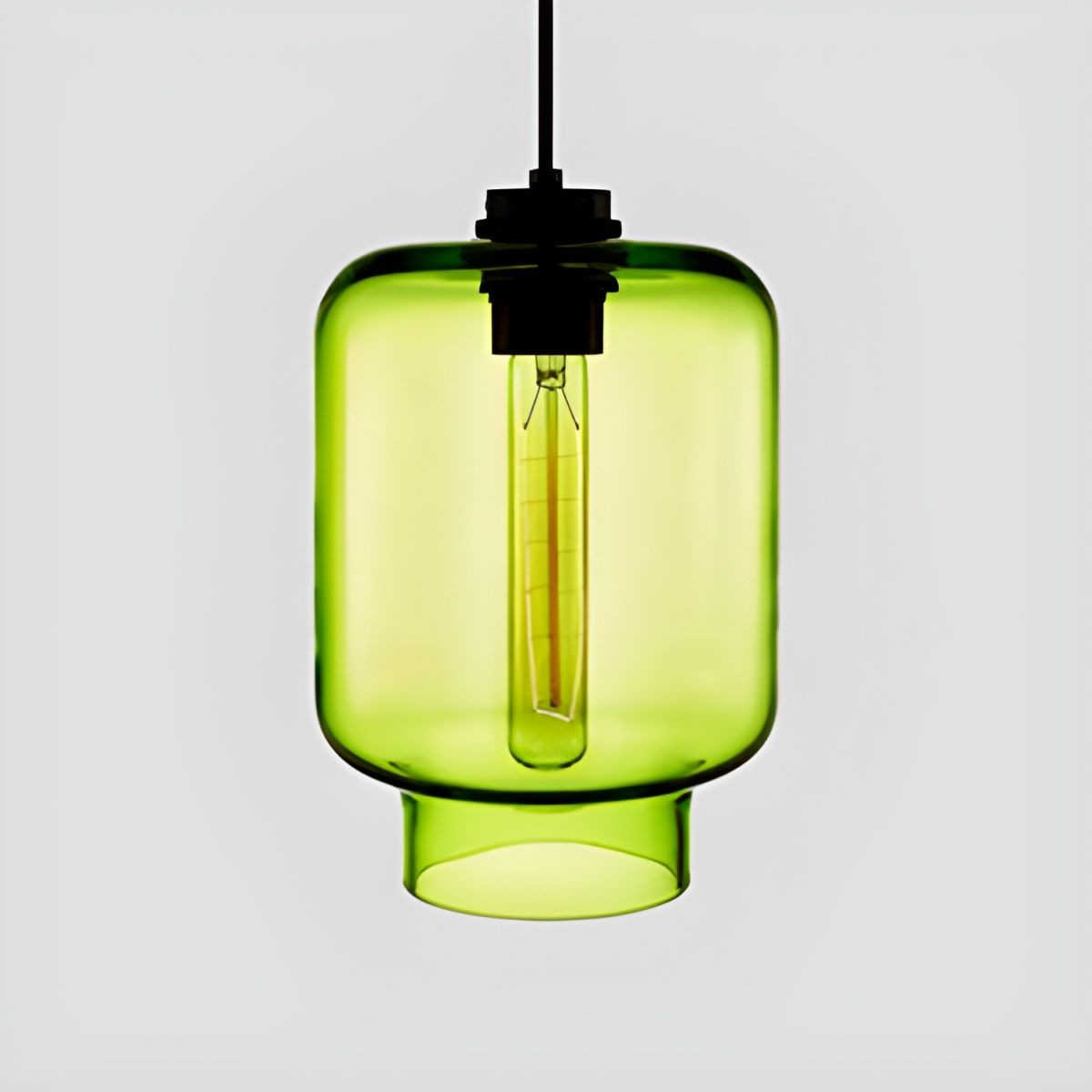 Hanglamp in de Crystalline-serie - Geblazen Glas Veelkleurige Glazen Hanglamp HL1056