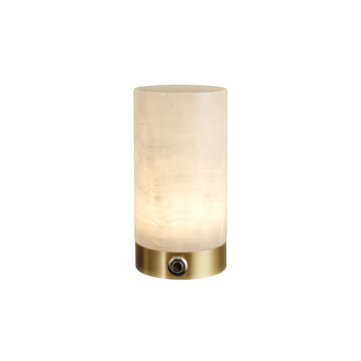 Totem alabaster tafellamp (ingebouwde batterij) HL3052