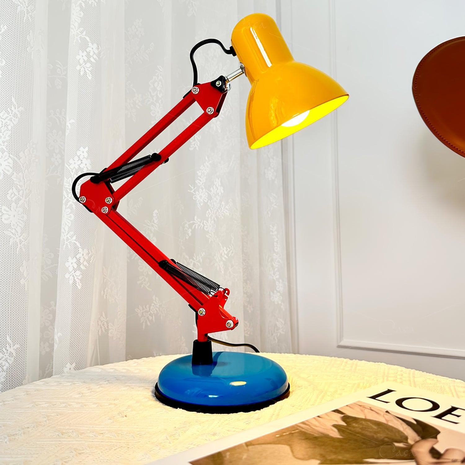 Creatieve kleurrijke oogbescherming verstelbare tafellamp voor slaapkamer HL434