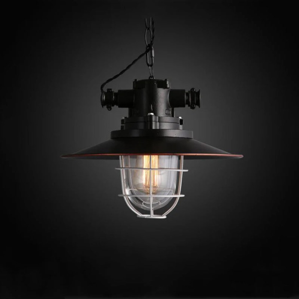 Schitterende industriële hanglamp van aluminium HL3367