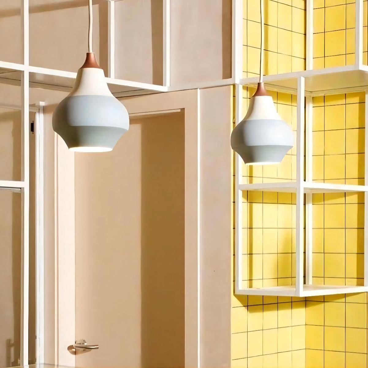 Macaron Design Cirque Gestreepte Hanglamp HL220