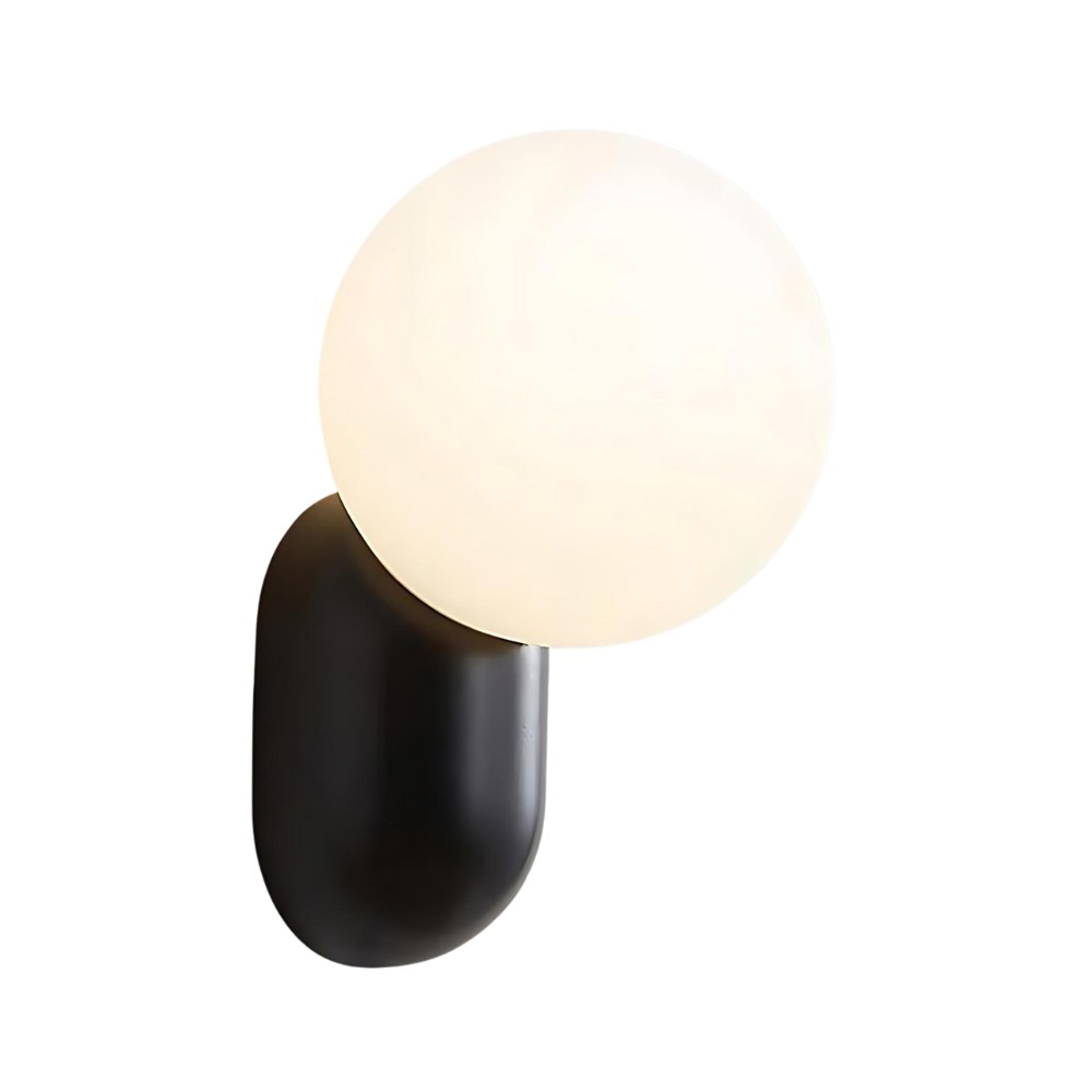 Luma Nordic glazen bolvormige wandlamp HL3337