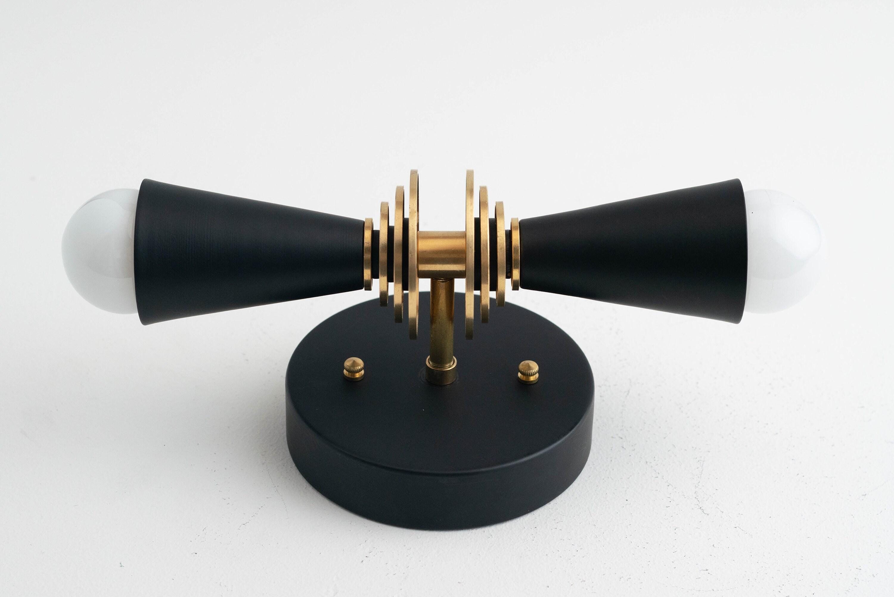 Pyralis Cone Art Deco Wandlamp - Multi-directionele wandlamp voor wastafel of muur HL1707