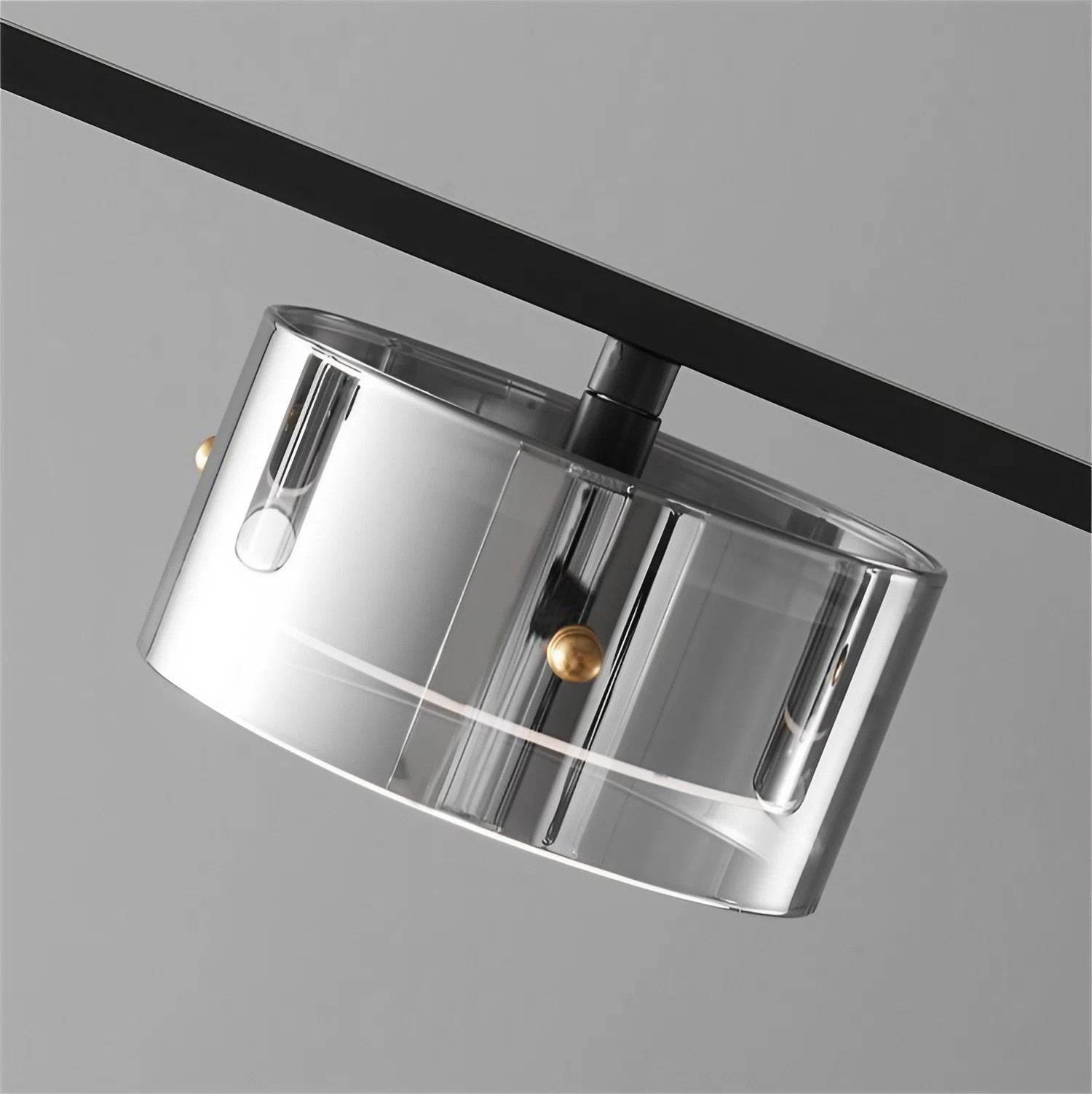 Minimalistische slaapkamer metalen glazen hanglamp HL19
