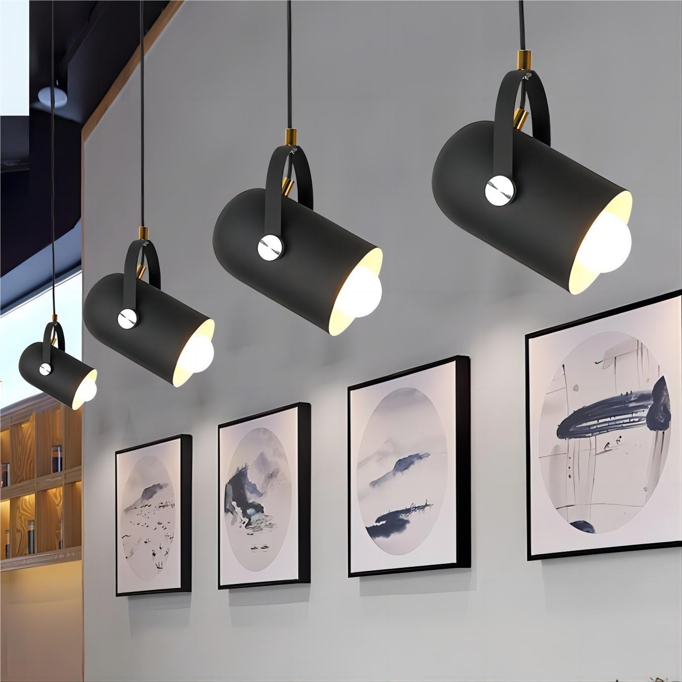 Nordic Macaroon Emmer Hoekige Drop Light HL103