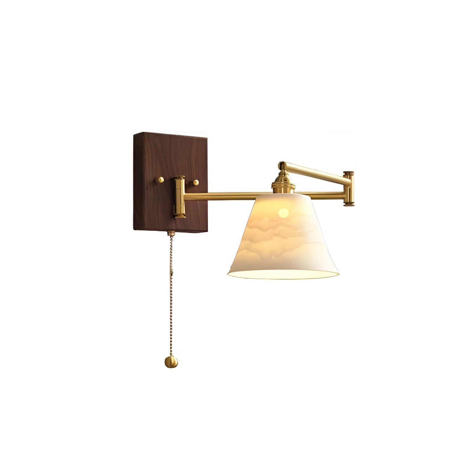 Keramische geometrie wandlamp HL499