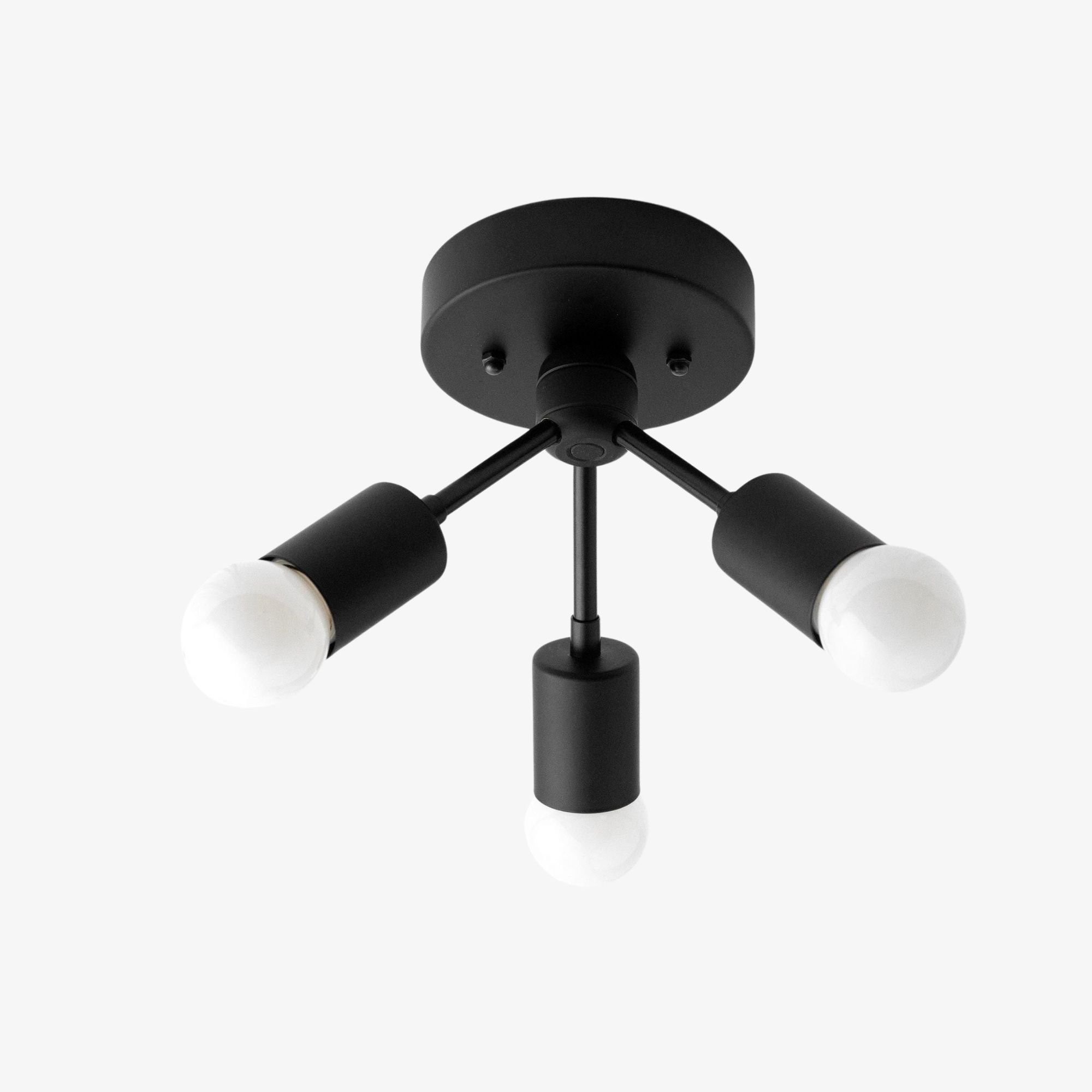 Mobilux Line Moderne messing plafondlamp - Minimalistische gouden plafondlamp voor slaapkamer HL1690