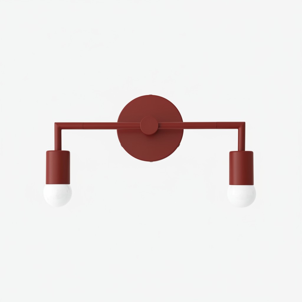 Mobilux Line Kleurrijke Badkamerlamp - Moderne Gepoedercoate Badkamerlamp HL1678